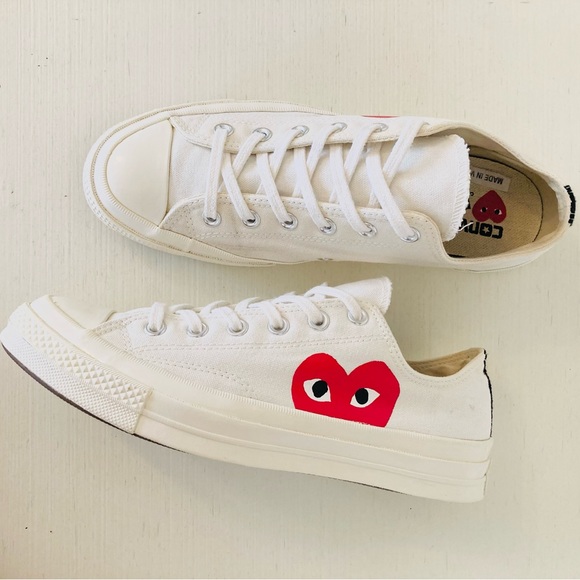 Converse x Comme des Garcons Play “Peek-A-Boo” Chuck Taylor All Star LOW - Picture 3 of 12